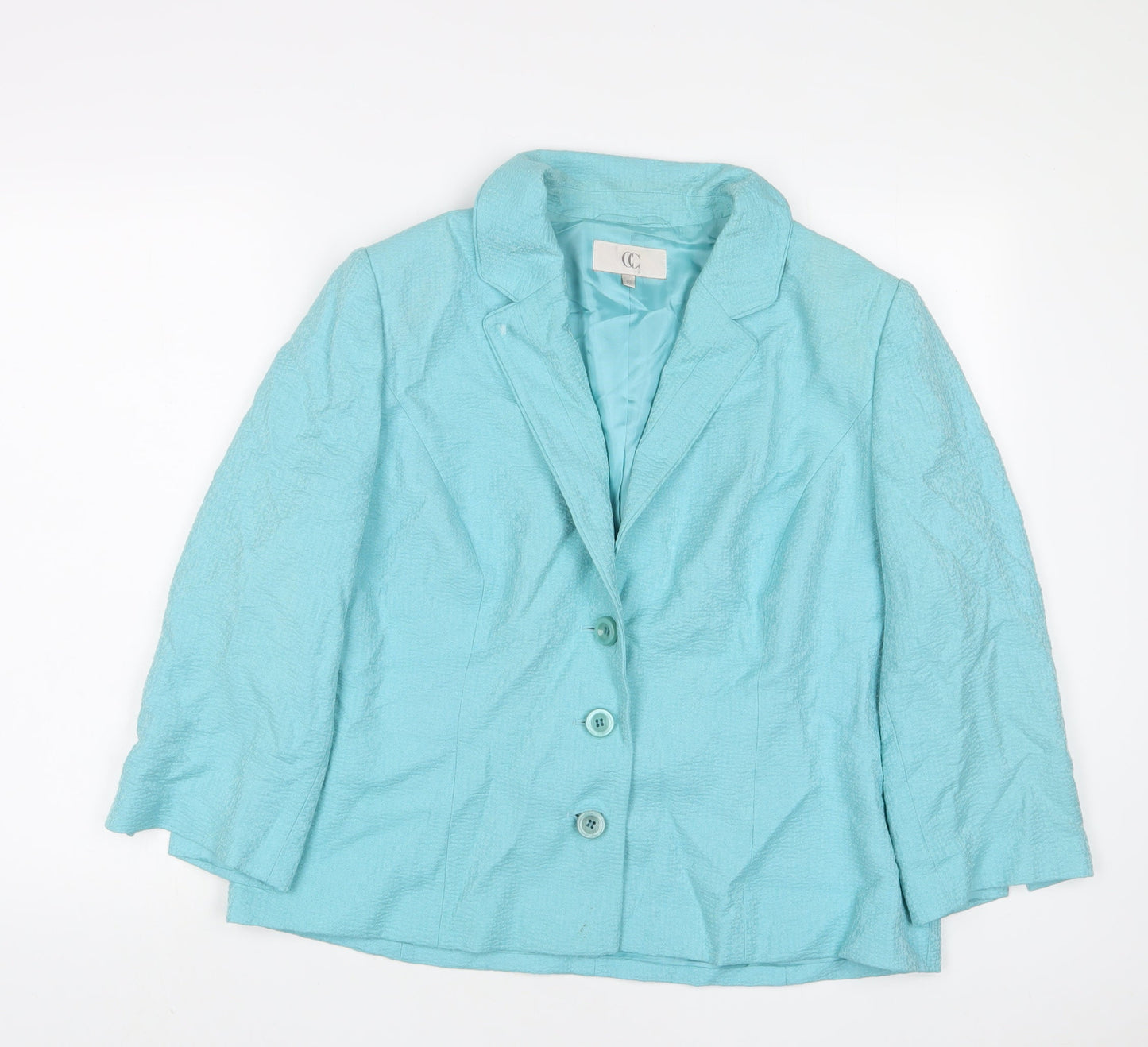 Womens UK Size 18 Cc Blue Jacket