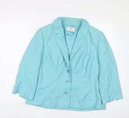 Womens UK Size 18 Cc Blue Jacket
