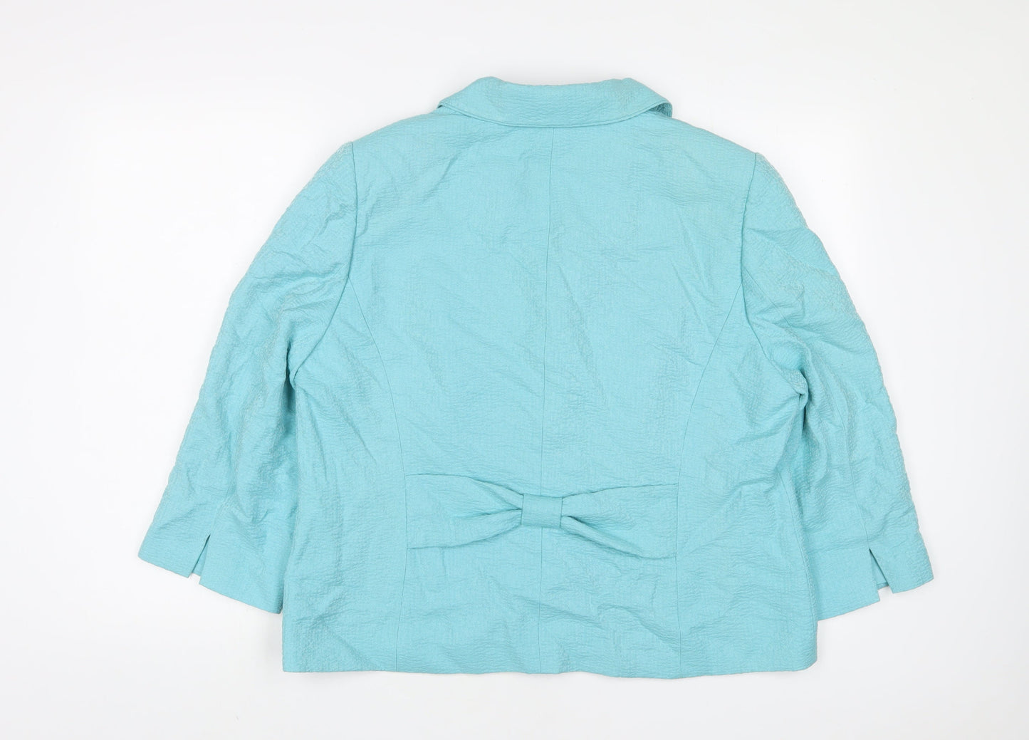 Womens UK Size 18 Cc Blue Jacket
