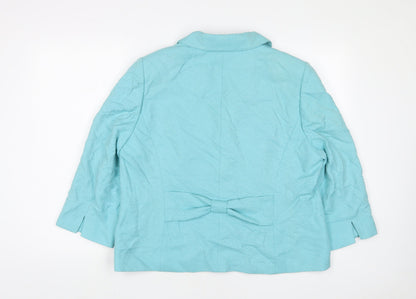 Womens UK Size 18 Cc Blue Jacket