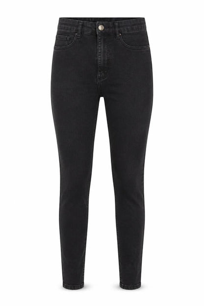 Womens UK Size 8 Zara Regular Fit Skinny Black Jeans