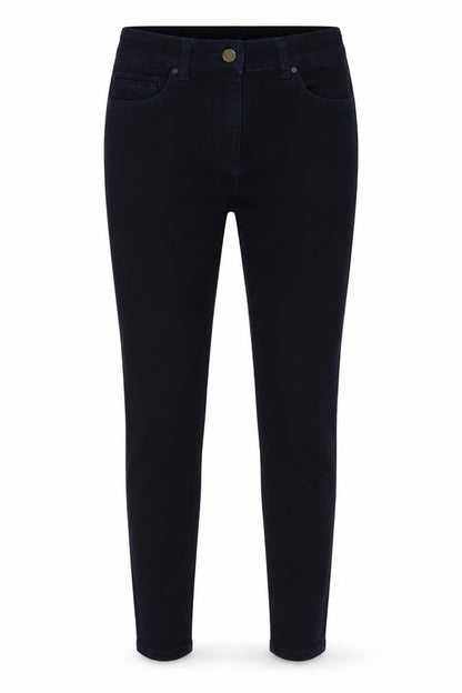 Coast Womens Blue Cotton Tapered Jeans Size 8 L29 in Regular Button