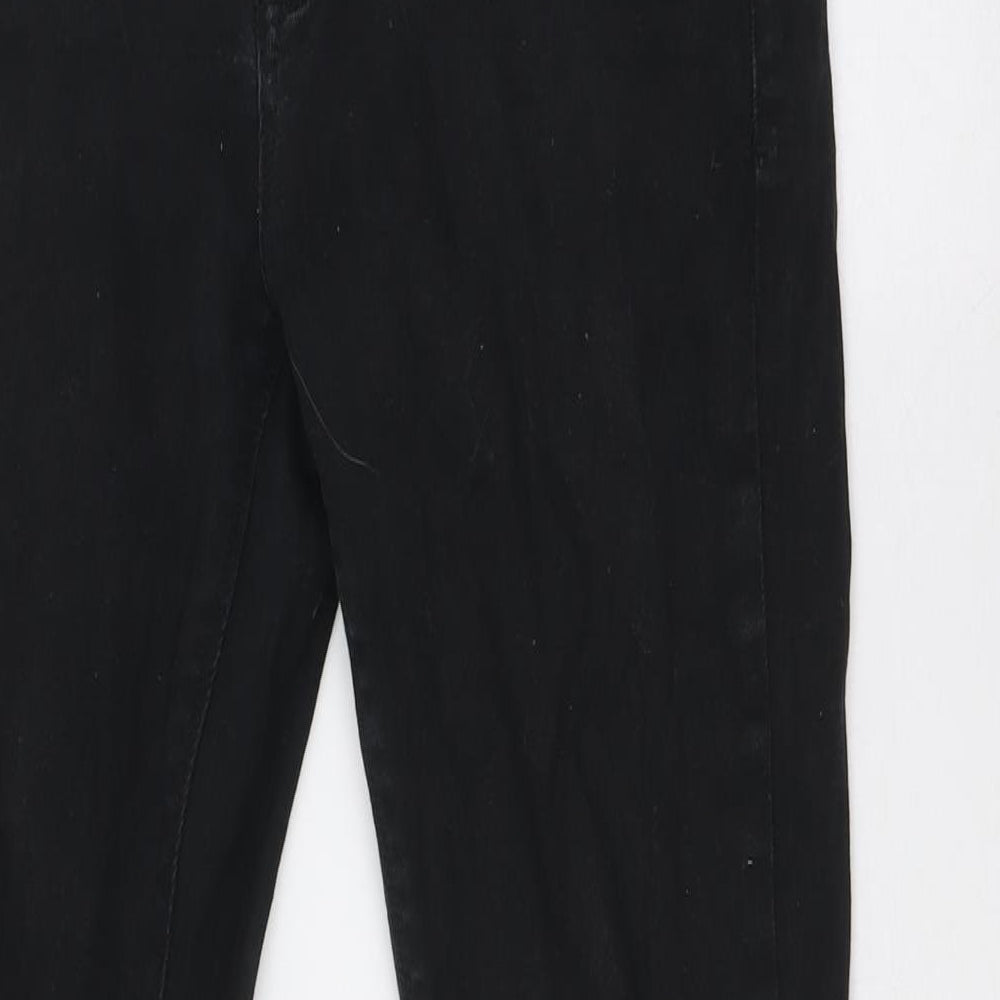 Mens UK Size 30 in River Island Regular Fit Skinny Black Jeans