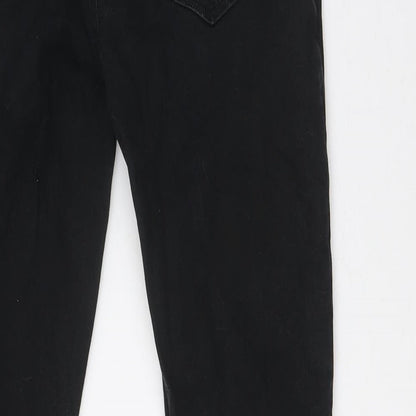 Mens UK Size 30 in River Island Regular Fit Skinny Black Jeans