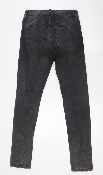 Mens UK Size 30 in NEXT Regular Fit Skinny Grey Jeans