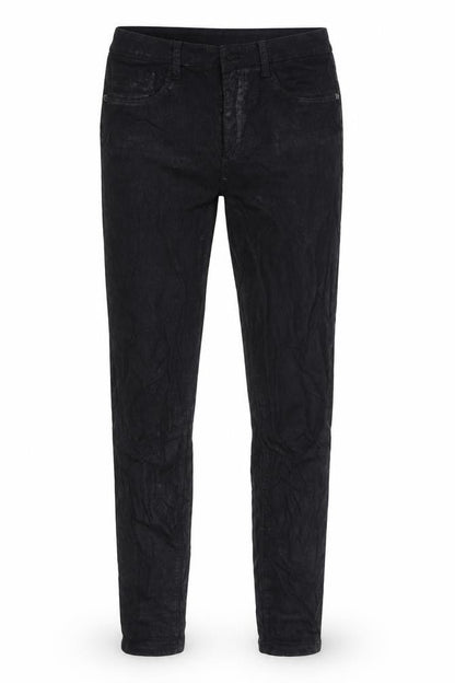 Womens UK Size 10 Denim & Co. Regular Fit Tapered Black Jeans