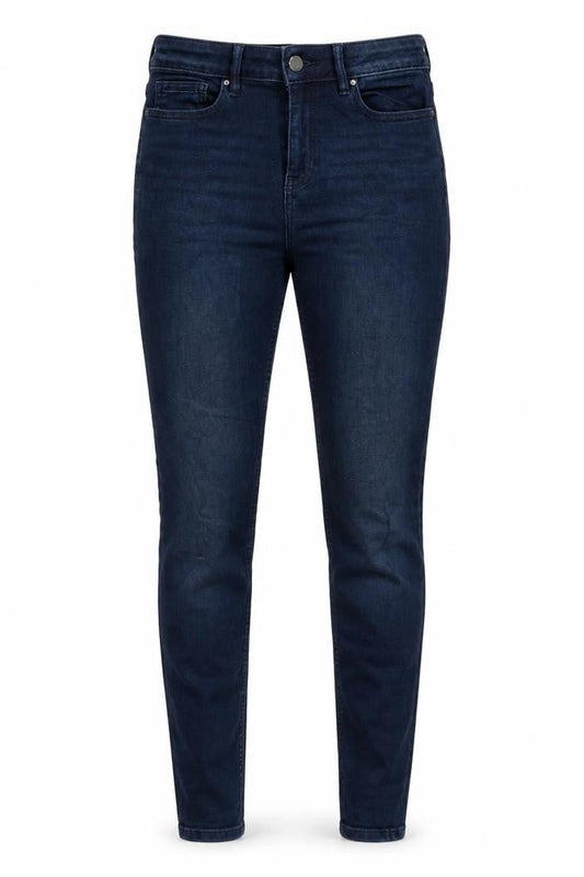 Womens UK Size 8 F&F Regular Fit Tapered Blue Jeans