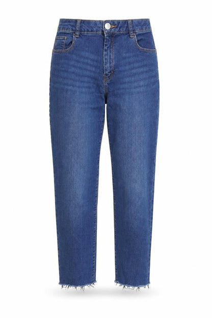 Womens UK Size 12 Dorothy Perkins Regular Fit Straight Blue Jeans