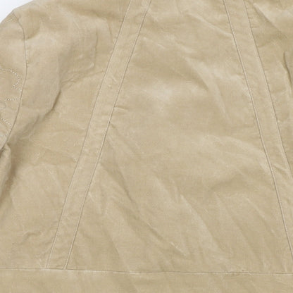 Principles Womens Brown Jacket Size 14 Button