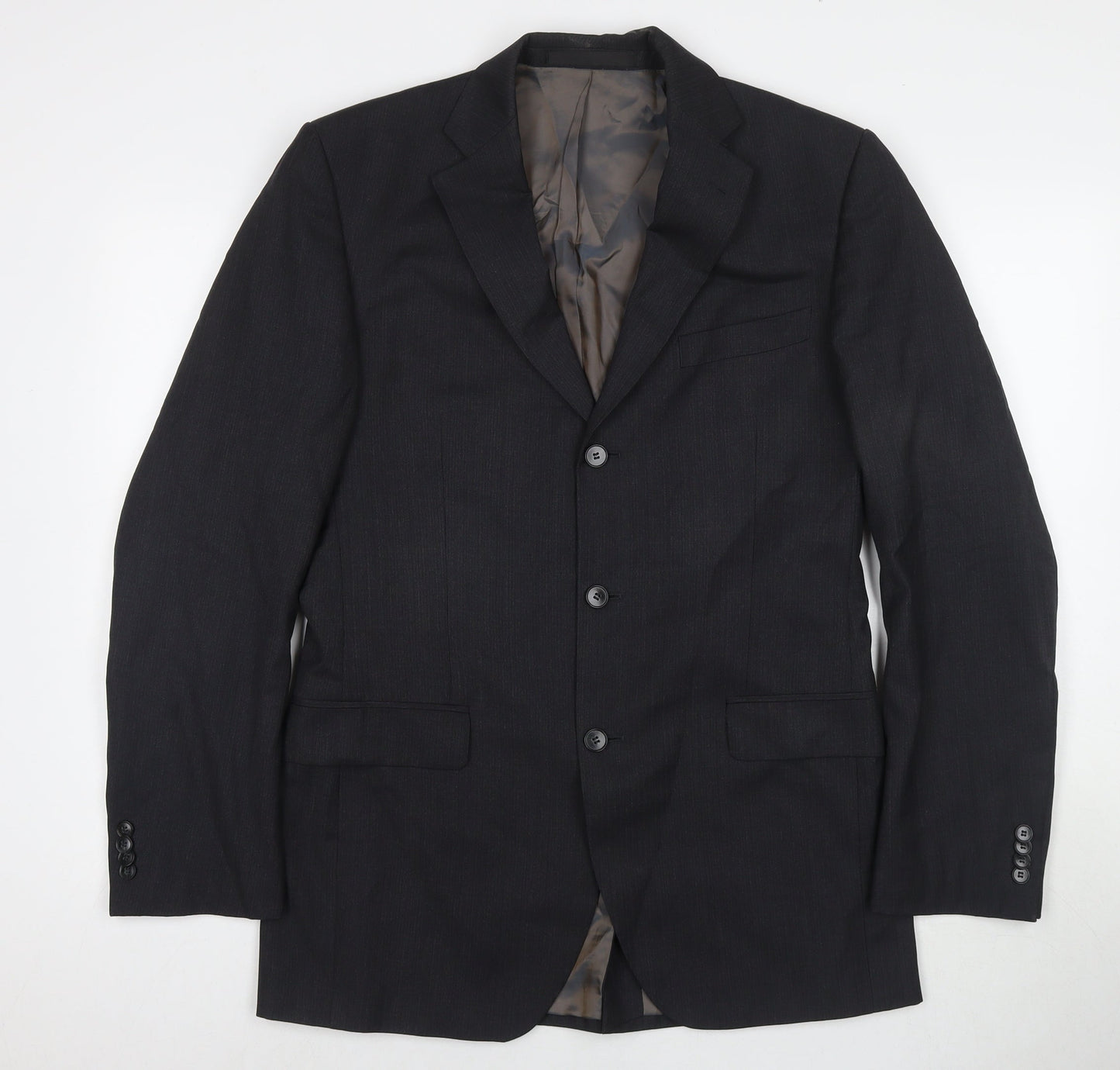Mens UK Size 38 Marks and Spencer Regular Grey Suit Jacket