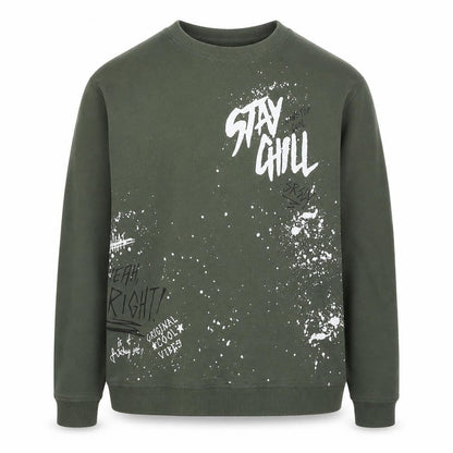H&M Boys Green Cotton Pullover Hoodie Size 13-14 Years Pullover - Stay Chill