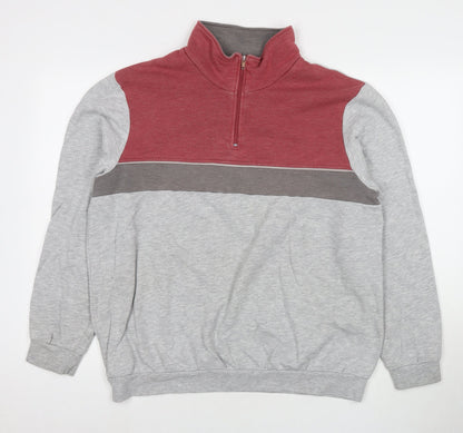 Mens UK Size L Damart Grey Pullover Sweatshirt