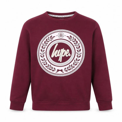 Mens UK Size M Hype Red Pullover Sweatshirt