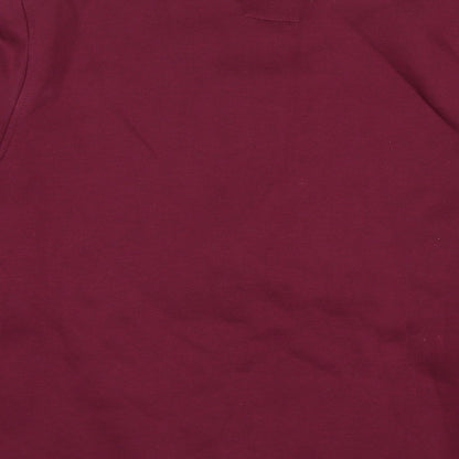 Mens UK Size M Hype Red Pullover Sweatshirt
