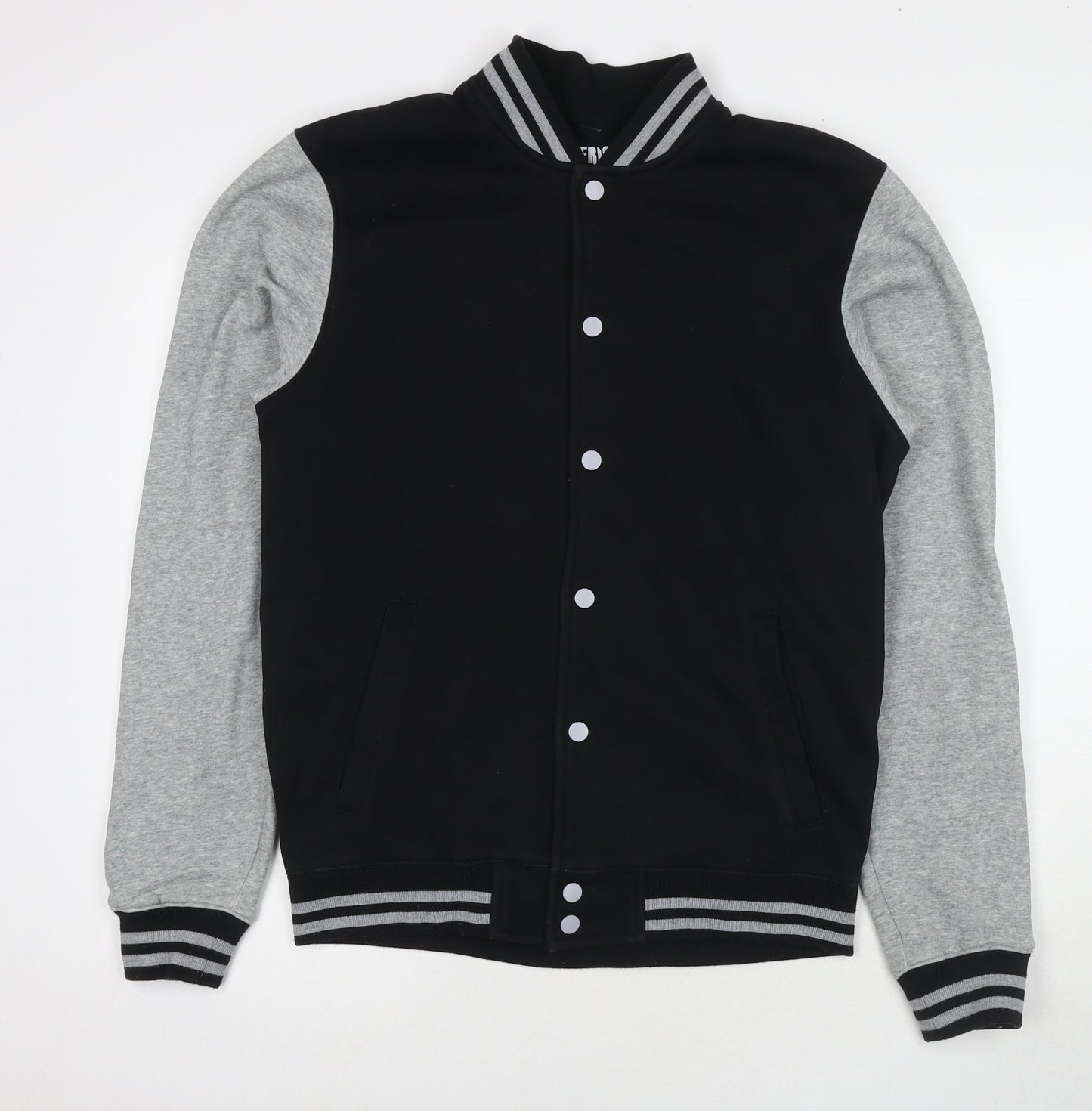 Mens UK Size M Impericon Black Varsity Jacket