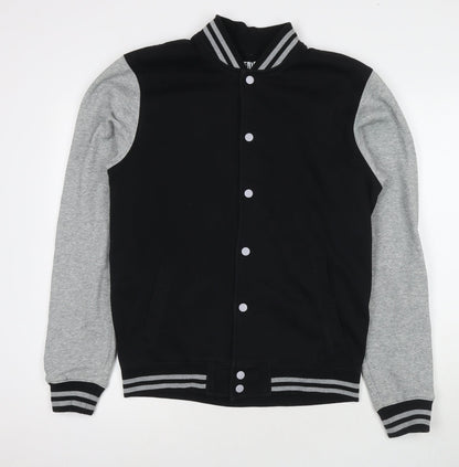 Mens UK Size M Impericon Black Varsity Jacket