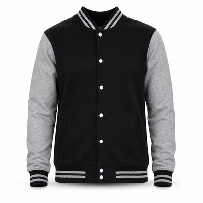 Mens UK Size M Impericon Black Varsity Jacket