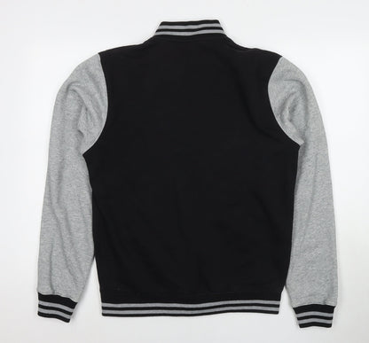 Mens UK Size M Impericon Black Varsity Jacket