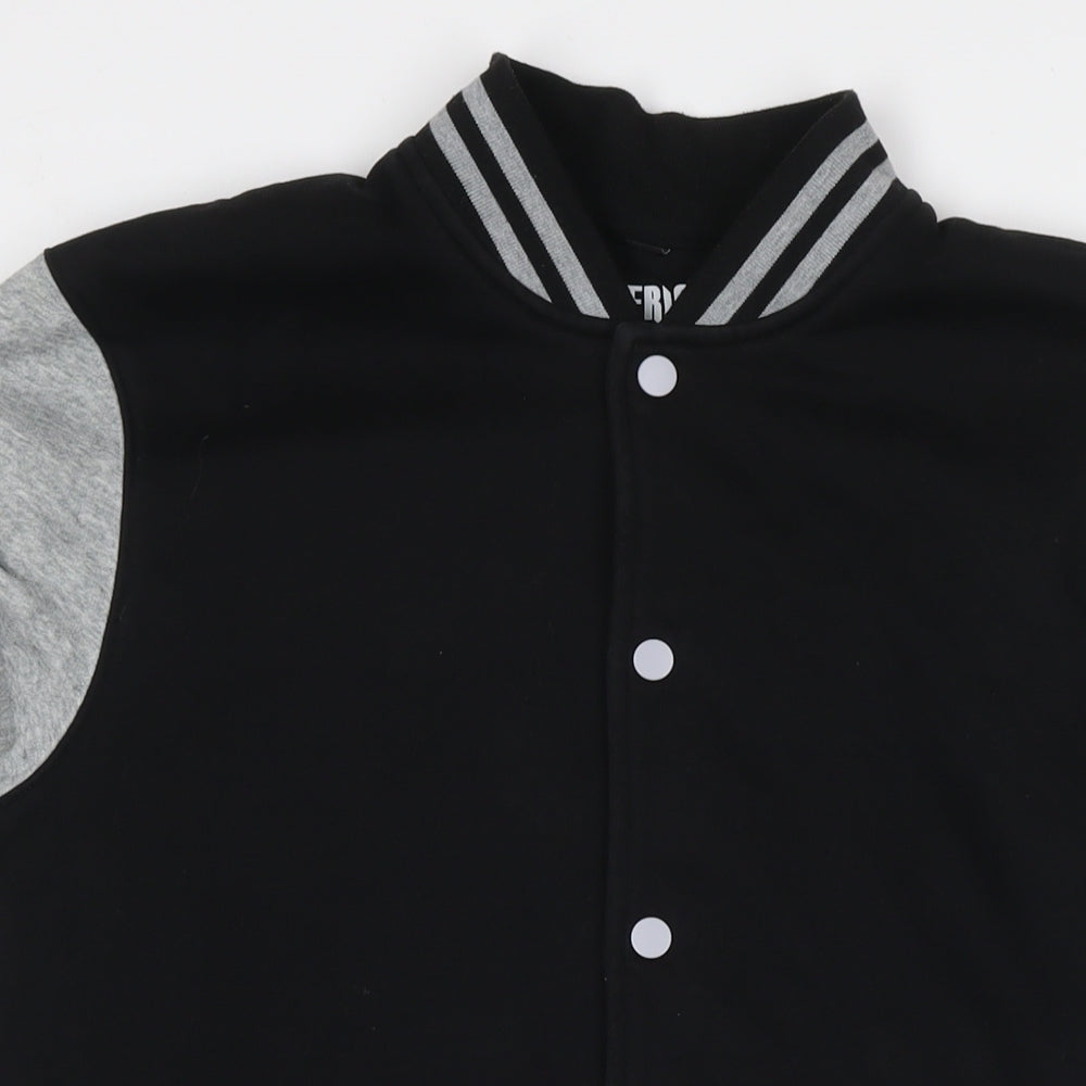 Mens UK Size M Impericon Black Varsity Jacket