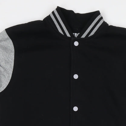 Mens UK Size M Impericon Black Varsity Jacket