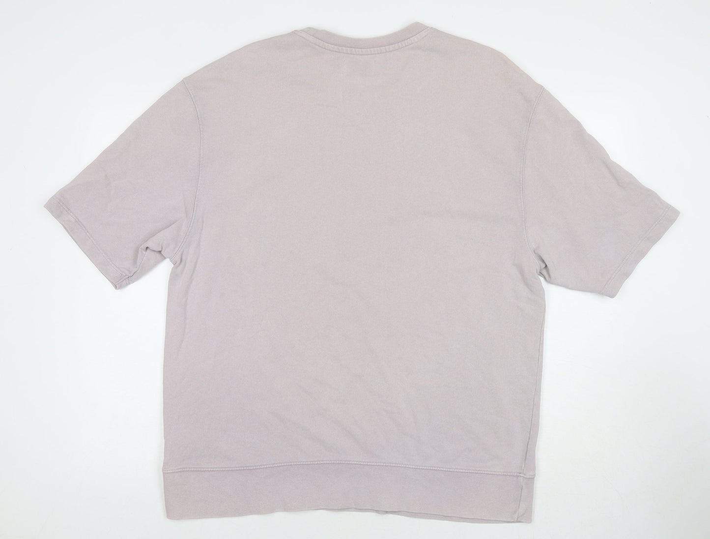 Topman Mens Pink Cotton Pullover Sweatshirt Size L