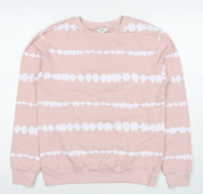 Womens UK Size XS Marks and Spencer Pink Pullover Sweatshirt