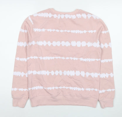 Womens UK Size XS Marks and Spencer Pink Pullover Sweatshirt