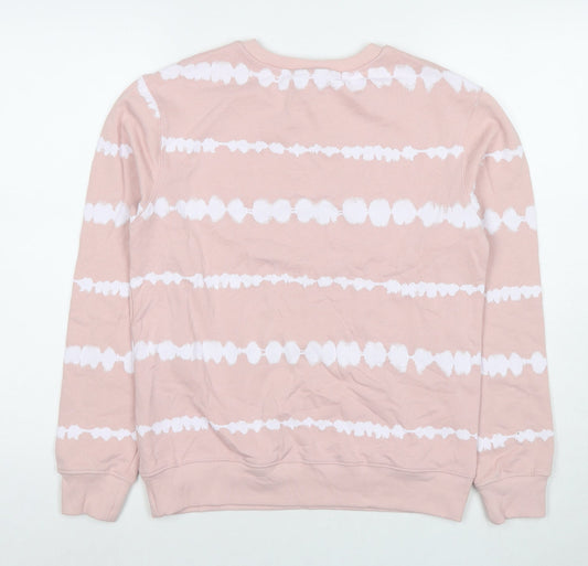 Womens UK Size XS Marks and Spencer Pink Pullover Sweatshirt