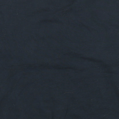 New Look Womens Blue Cotton Pullover Sweatshirt Size 8 Pullover