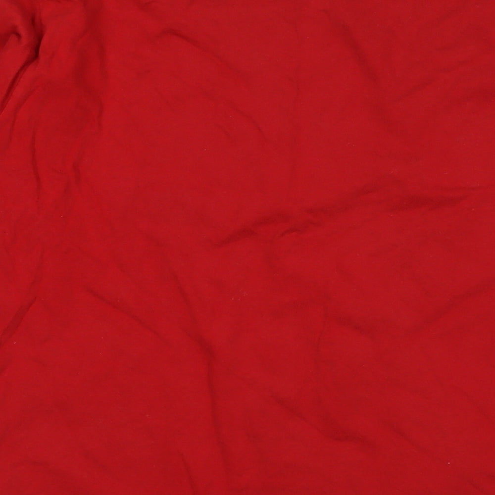 Gap Boys Red Cotton Pullover Sweatshirt Size 12 Years Pullover - Bobsled Team