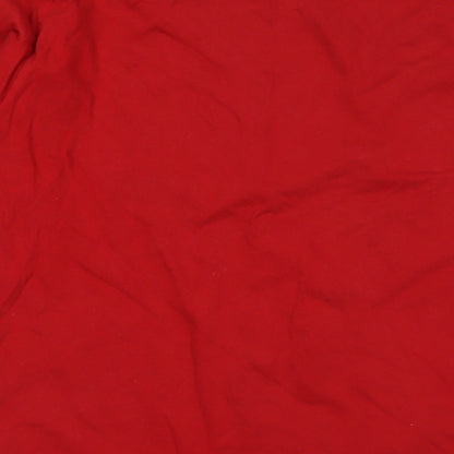 Gap Boys Red Cotton Pullover Sweatshirt Size 12 Years Pullover - Bobsled Team