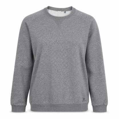 Domyos Womens Grey Polyester Pullover Sweatshirt Size M Pullover