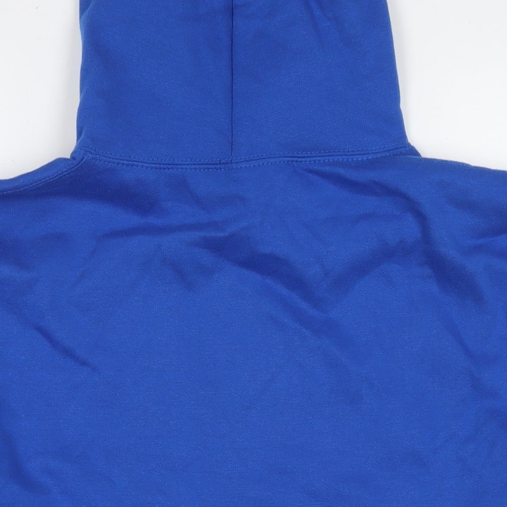 Club Classics Womens Blue Cotton Pullover Sweatshirt Size L Pullover - I Paused My Game To Be Here