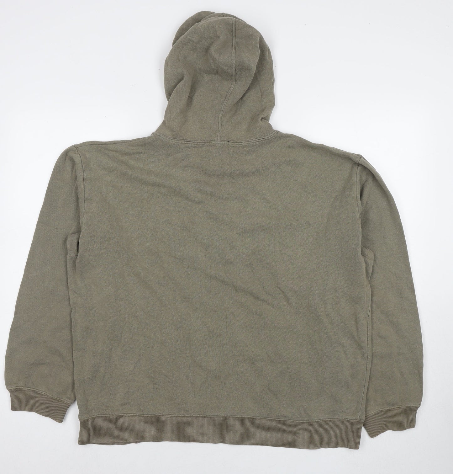 Gap Womens Green Cotton Pullover Sweatshirt Size L Pullover - Logo