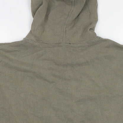 Gap Womens Green Cotton Pullover Sweatshirt Size L Pullover - Logo