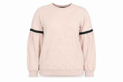 Dorothy Perkins Womens Pink Cotton Pullover Sweatshirt Size 14 Pullover