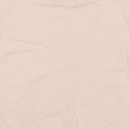 Dorothy Perkins Womens Pink Cotton Pullover Sweatshirt Size 14 Pullover