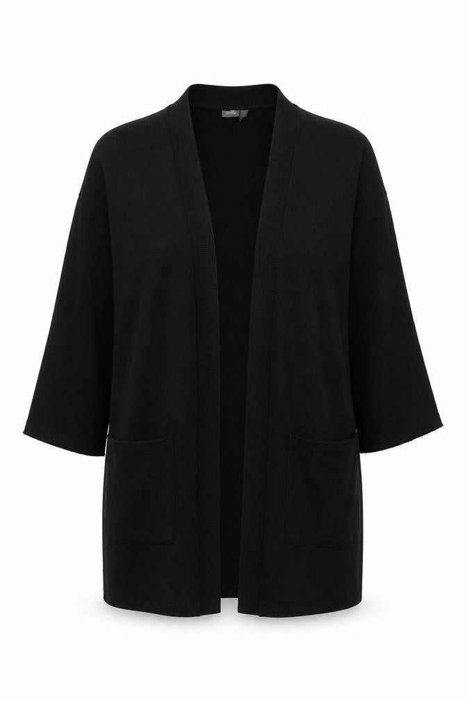 Womens UK Size S ASOS Black Cape Jumper