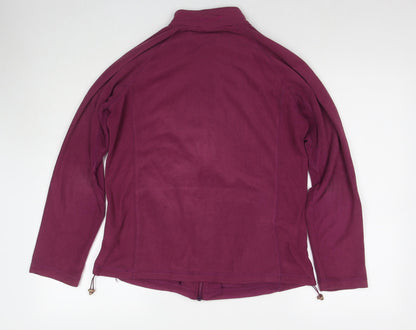 Womens UK Size 14 Mountain Life Purple Jacket