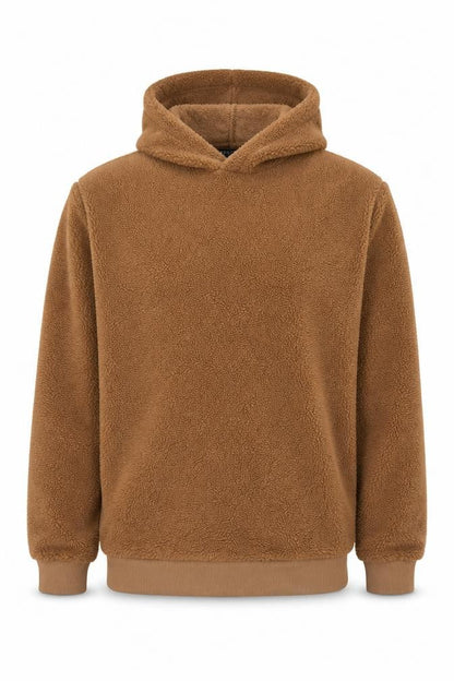 Mens UK Size S Brave Soul Brown Pullover Sweatshirt