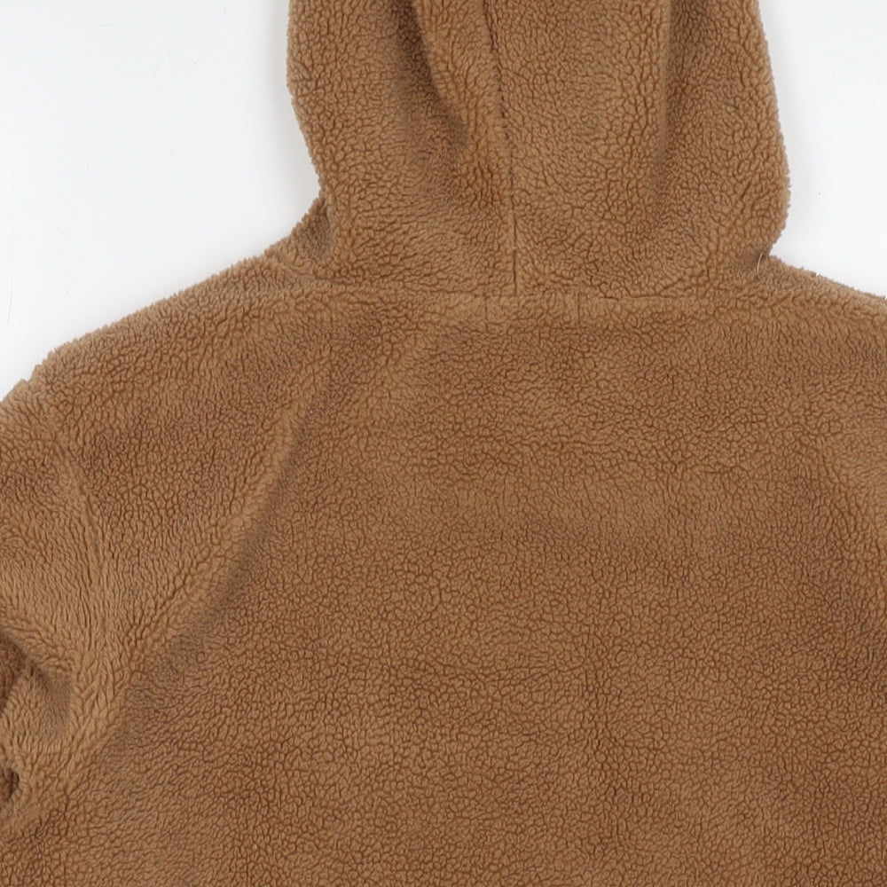 Mens UK Size S Brave Soul Brown Pullover Sweatshirt