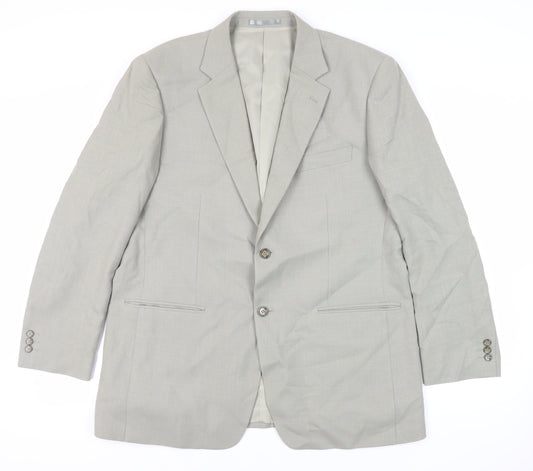 Mens UK Size 44 Brook Taverner Regular Green Suit Jacket