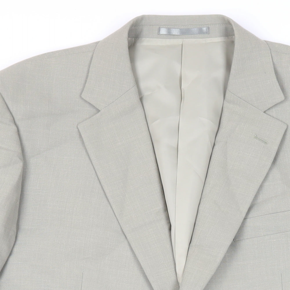 Mens UK Size 44 Brook Taverner Regular Green Suit Jacket