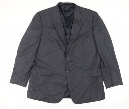 Mens UK Size 44 Brook Taverner Regular Grey Suit Jacket