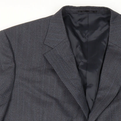 Mens UK Size 44 Brook Taverner Regular Grey Suit Jacket