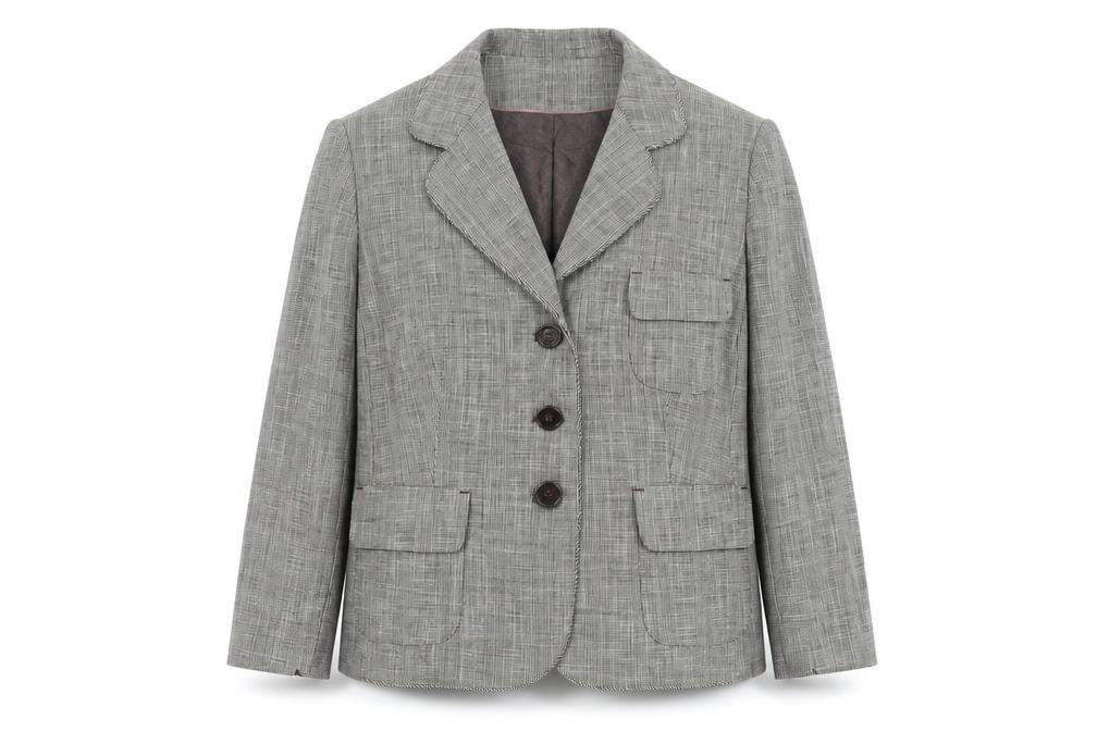 Next Womens Grey Jacket Blazer Size 16 Button