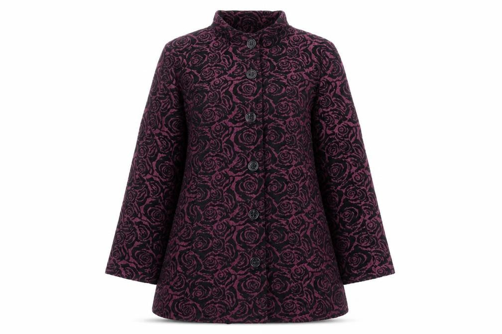 Womens UK Size 14 TIGI Purple Overcoat
