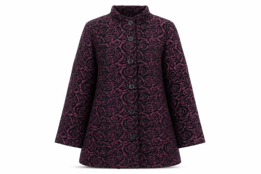 Womens UK Size 14 TIGI Purple Overcoat