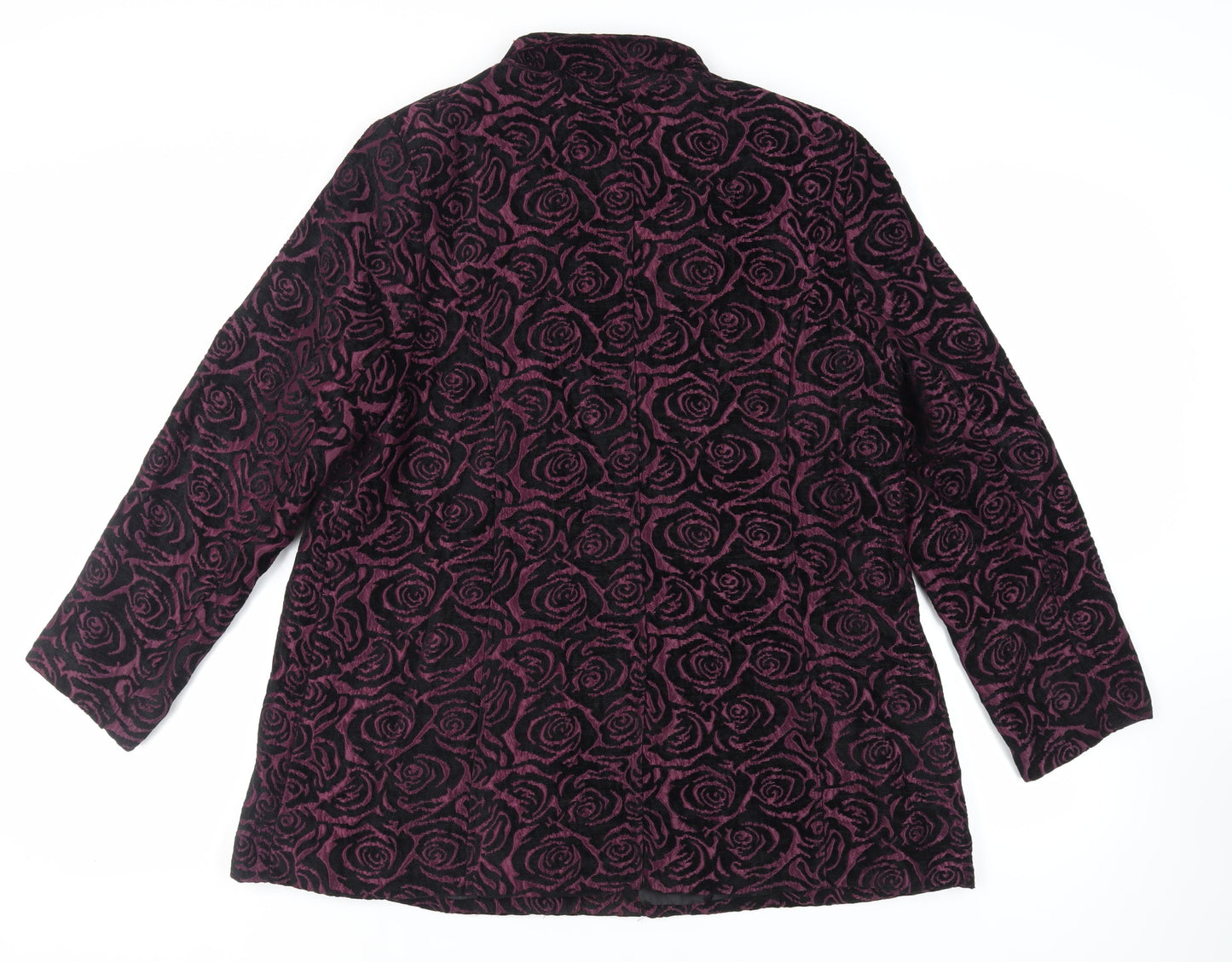 Womens UK Size 14 TIGI Purple Overcoat
