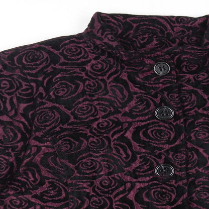 Womens UK Size 14 TIGI Purple Overcoat